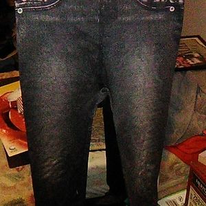 "Distressed" Jeggings